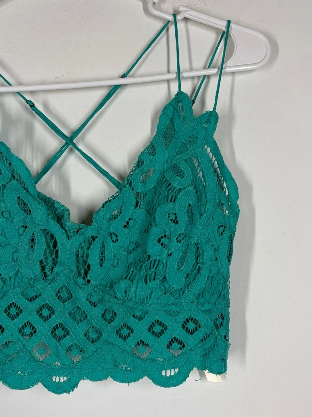 Free People Adella Lace Bralette Size Large